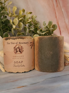 Tea Tree & Rosemary Face Soap (2 Bars)