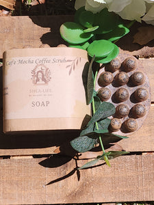 Cafe Mocha Coffee Scrub Soap (2 Bars)