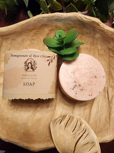 Pomegranate & Pink Clay Soap